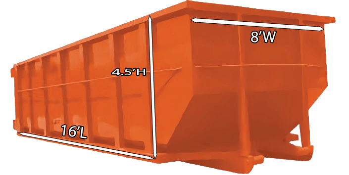 15 Yard Roll-Off Dumpster Rental | Priority Waste Inc.